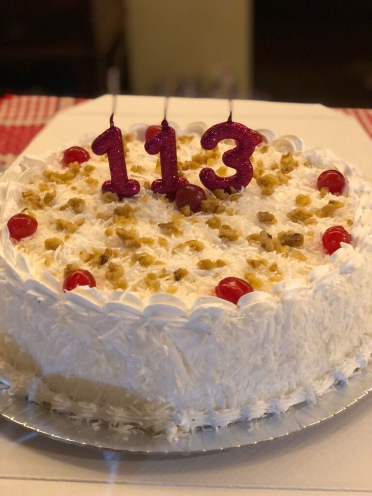 Brazilian Maria Jorge Esteves de Almeida Turns 113