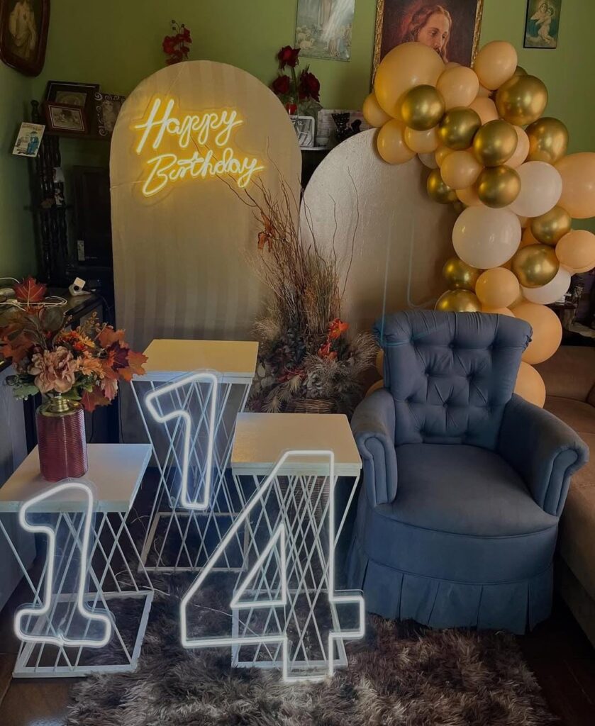 Maria Paschoalina de Castro's claimed 114th birthday celebration.