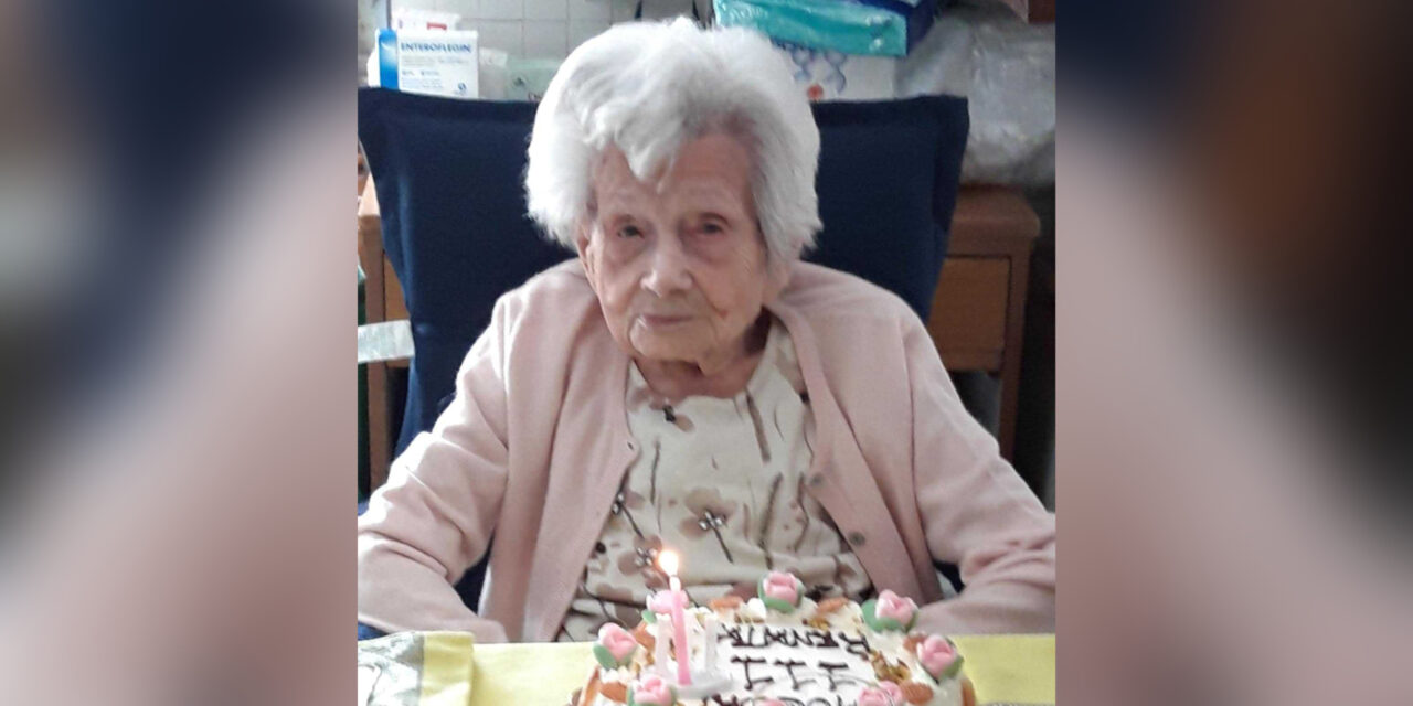 Italian Supercentenarian Marie Louise Tortech Turns 111