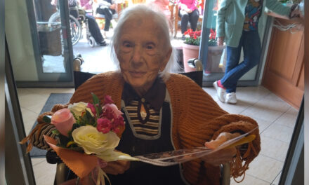 Árpádné Juhász turns 111.