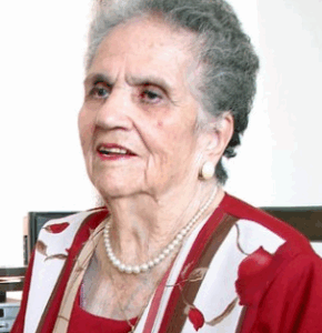 At the age of 103. (Source: Los Tiempos)