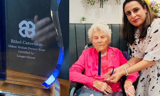 Ethel Caterham, 115, Honoured as UK’s Oldest Person Ever
