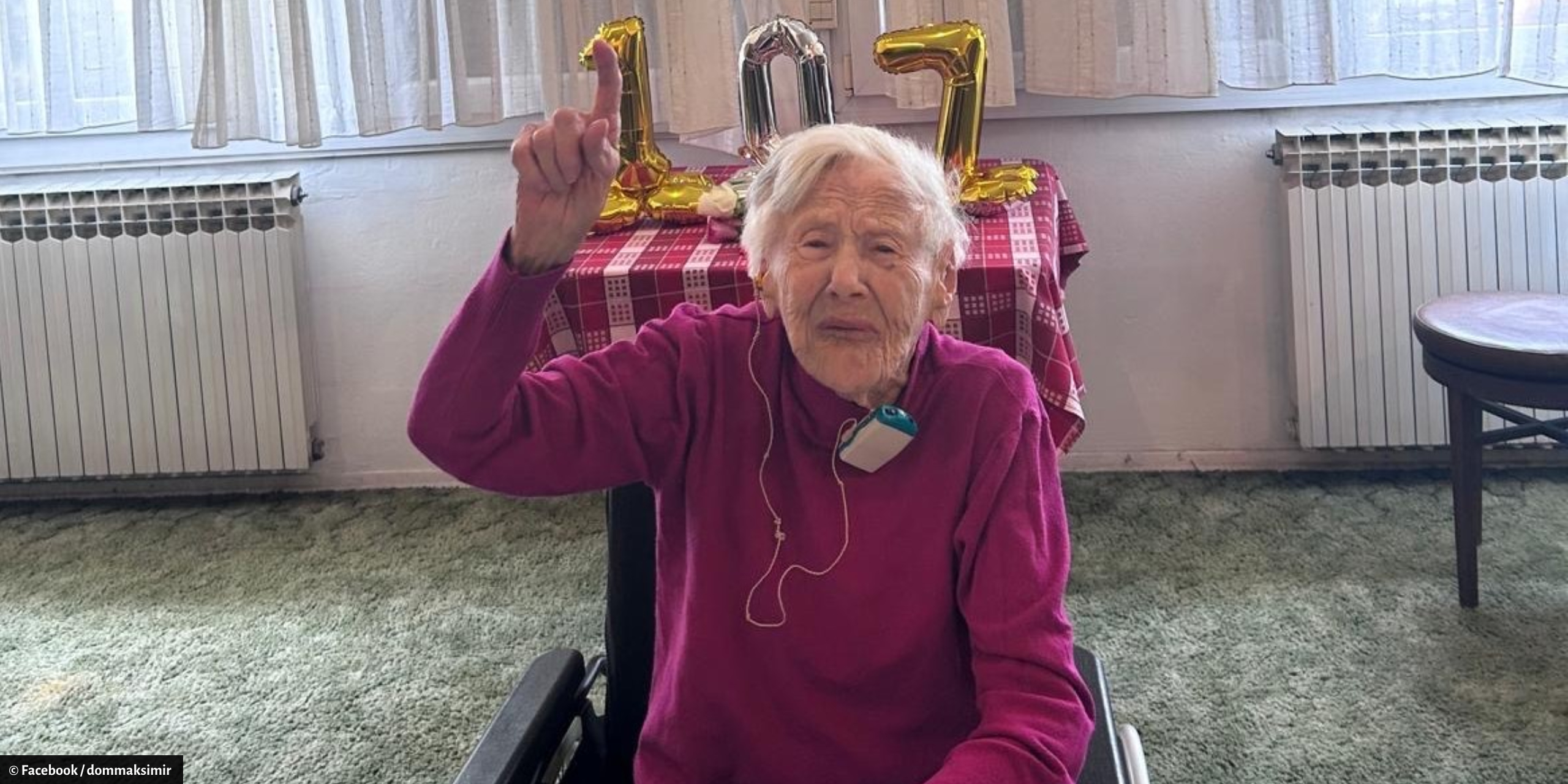Hilda Hećej, Croatia’s Oldest Resident, Celebrated 107th Birthday