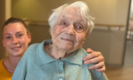 Marie-Rose Tessier, France's Oldest Person, Turns 115. (Source: RTL.fr)