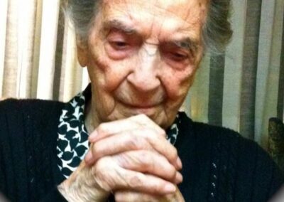 On her 111th birthday. (Source: La Nueva Crónica)