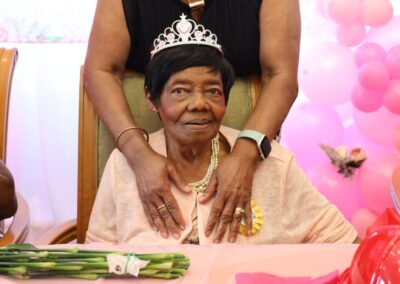 On her 109th birthday in 2024. (Source: Facebook / Lehigh Acres Assisted Living)
