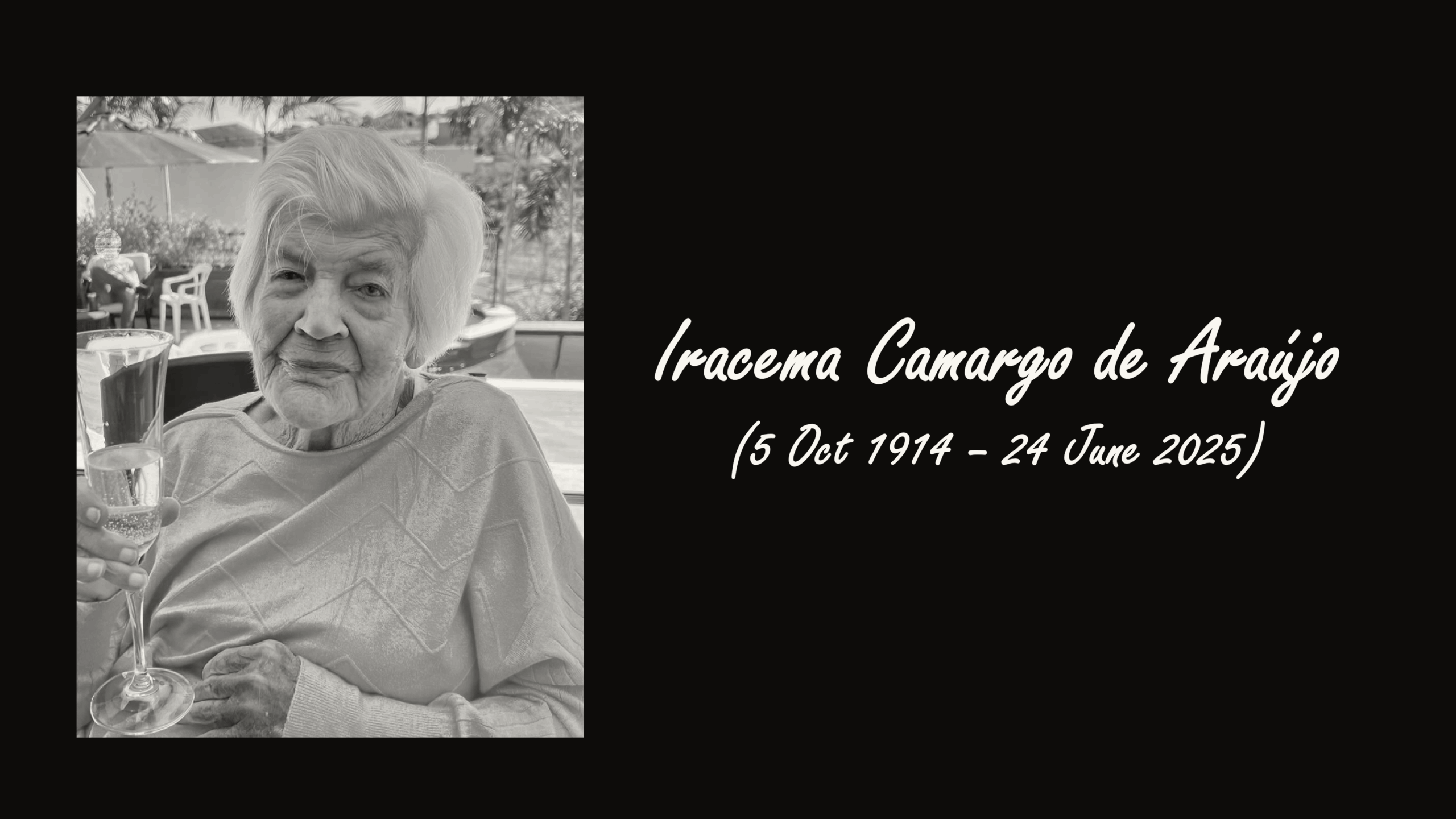 Brazilian Woman Iracema Camargo de Araújo Dies at 110