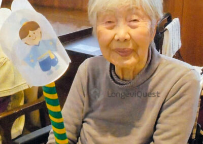 At the age of 110.