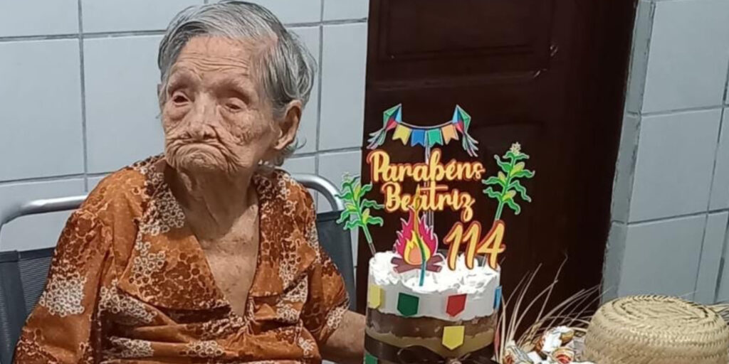 Brazilian Beatriz Ferreira Duarte Celebrates Her 114th Birthday