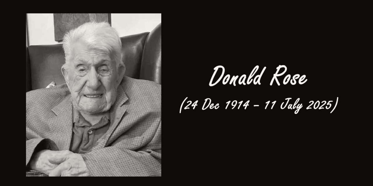 Donald Rose, UK’s Oldest Man, Dies at 110