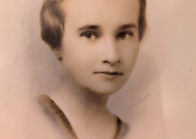 As a young woman. (Source: Waushara Argus)