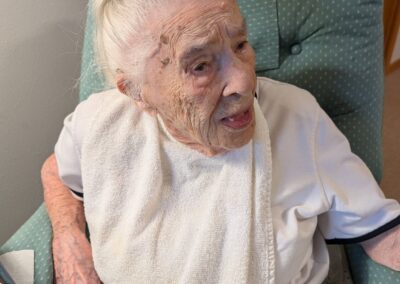 At the age of 110. (Source: Waushara Argus)