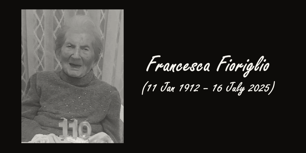 Francesca Fioriglio, Sicily’s Oldest Resident, Dies at 113