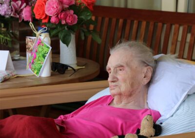 On her 110th birthday. (Source: Caritas Bremen)