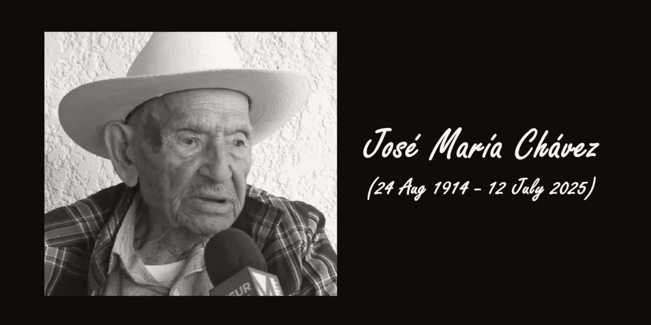 Mexican Man José María Chávez Dies at 110