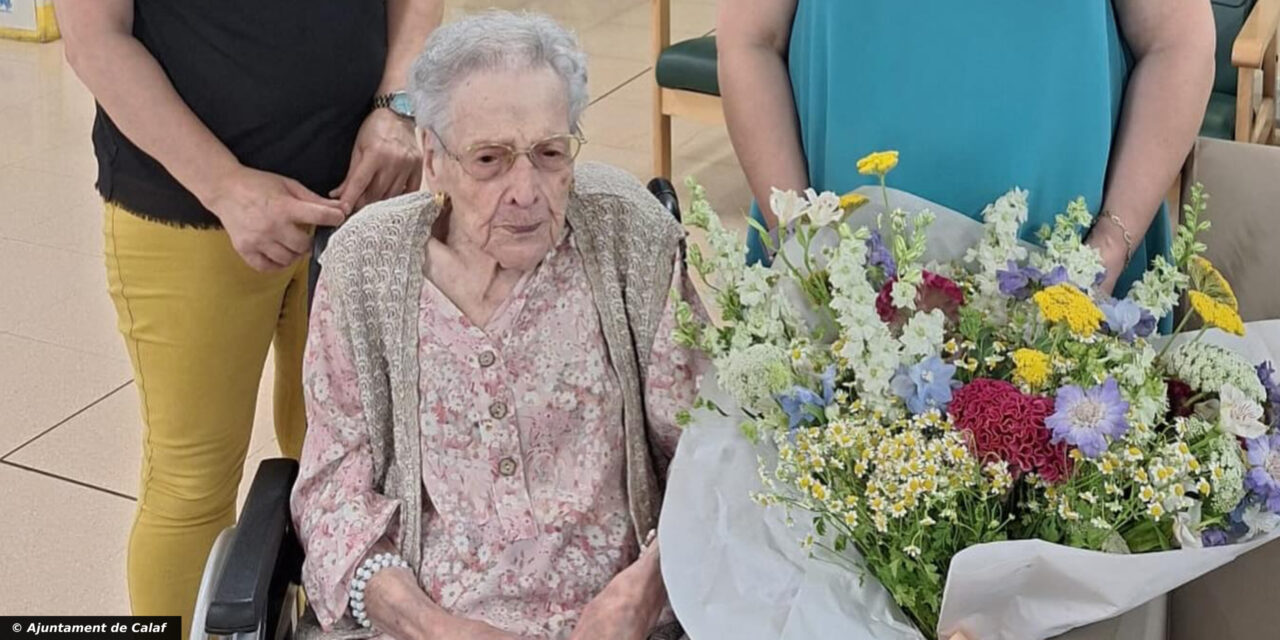 Spanish Woman Josefa Muixí Font Turns 111