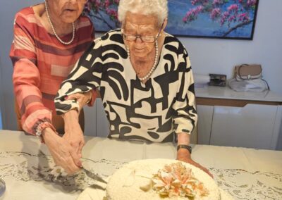 On her 108th birthday.