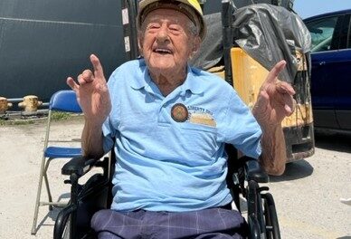 At the age of 108. (Source: Facebook / SS John W. Brown)