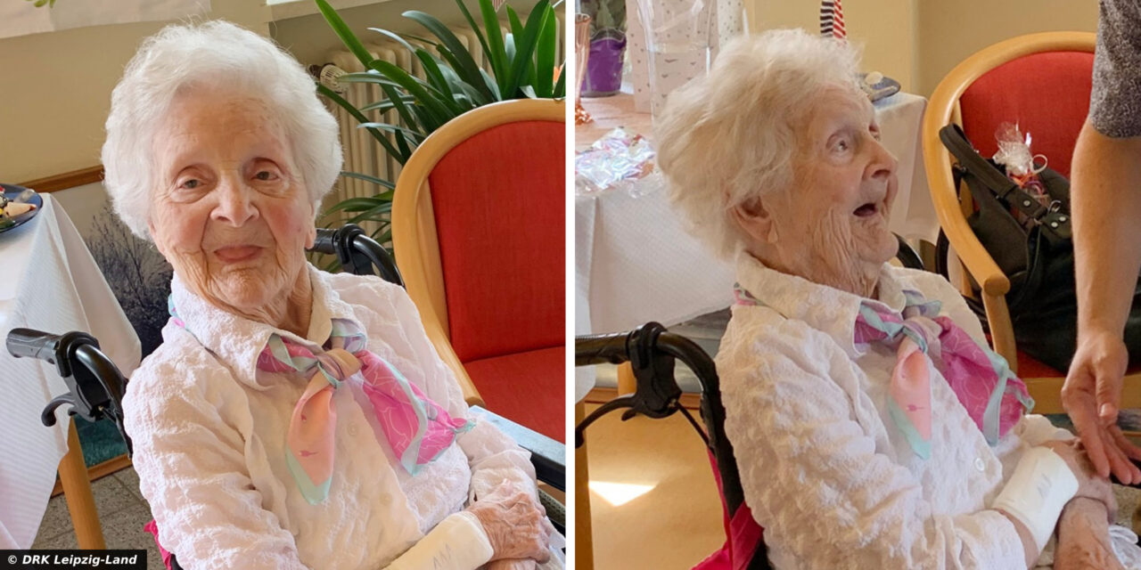 German Woman Ilse Neumann Celebrates 111th Birthday