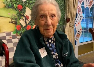 At the age of 109. (Source: Facebook / The Wesley Community)