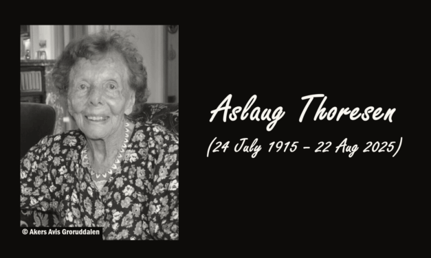 Norwegian Woman Aslaug Thoresen Dies at 110