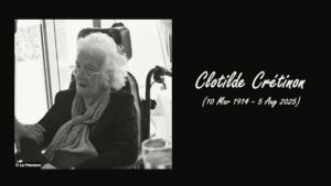 French Woman Clotilde Cr&eacute;tinon Dies at 111