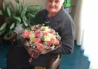 On her 110th birthday. (Source: Città della Spezia)