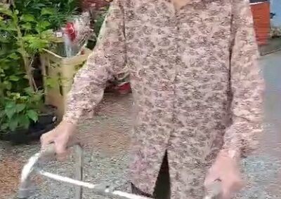 At the age of 102. (Source: Courtesy of the family).