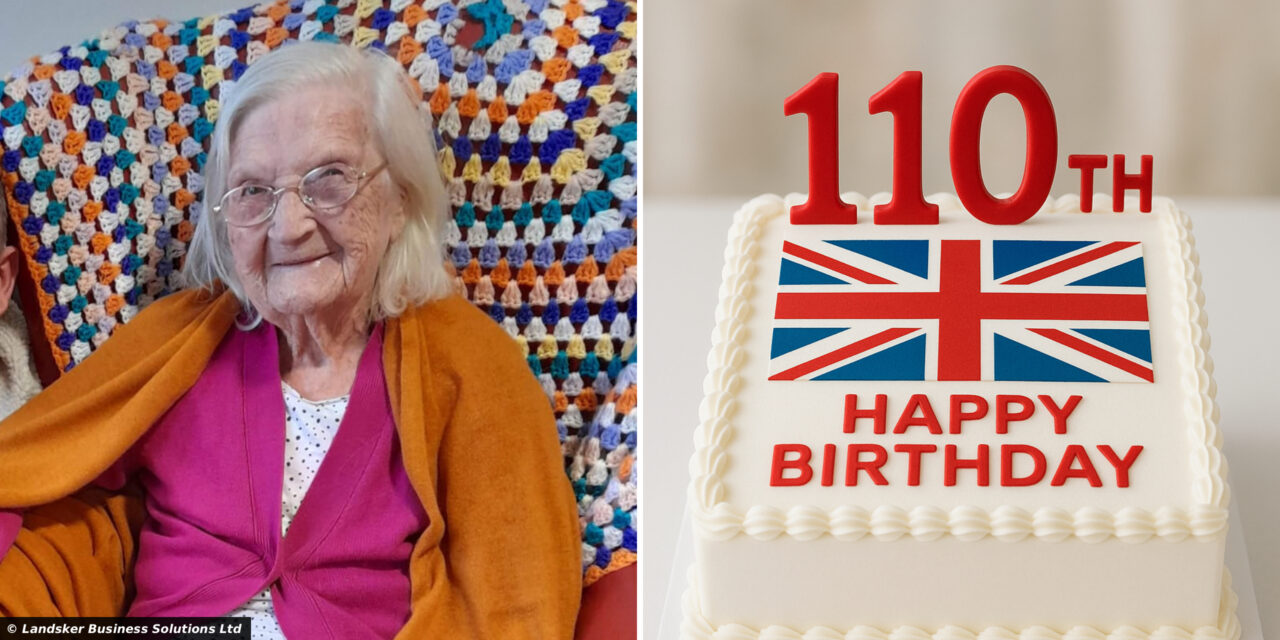 British Woman Irene Selwyn Celebrates 110th Birthday