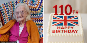British Woman Irene Selwyn Celebrates 110th Birthday