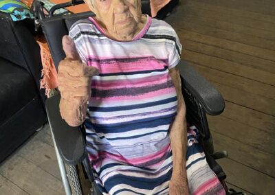 At the age of 107 on 21 May 2025. (Source: Courtesy of the family).