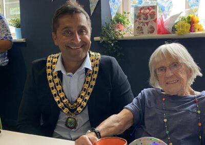 On her 109th birthday. (Source: Facebook / Mayor of Sandhurst)