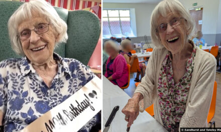 British Woman Margaret Schaap Celebrates 110th Birthday