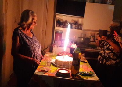 On her 100th birthday in 2017. (Source: Courtesy of the family).