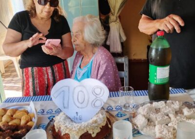 On her 108th birthday in 2025. (Source: Courtesy of the family).