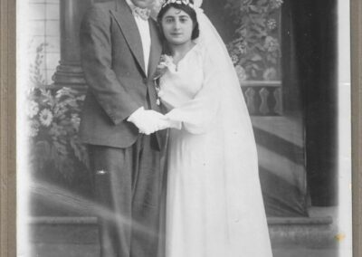 On her wedding day. (Source: The Armenian Mirror-Spectator)