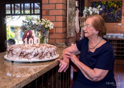 On her 100th birthday in 2017. (Source: Daniel Ceron Fotografia)