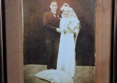 On her wedding day in 1938. (Source: Rádio Marconi 99.9 FM)