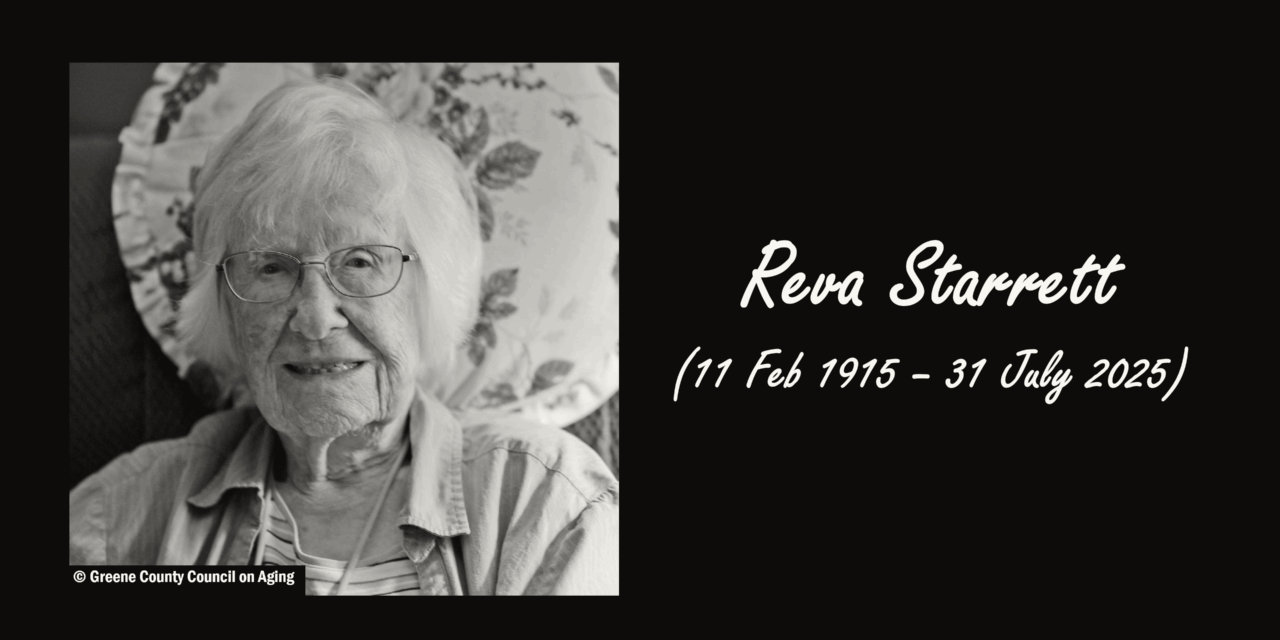 American Supercentenarian Reva Starrett Dies at 110