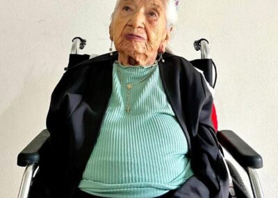 In June 2024, her claimed 111th birthday. (Source: La Voz del Ingahurco)
