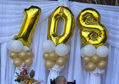 On her 108th birthday. (Source: Courtesy of the family).