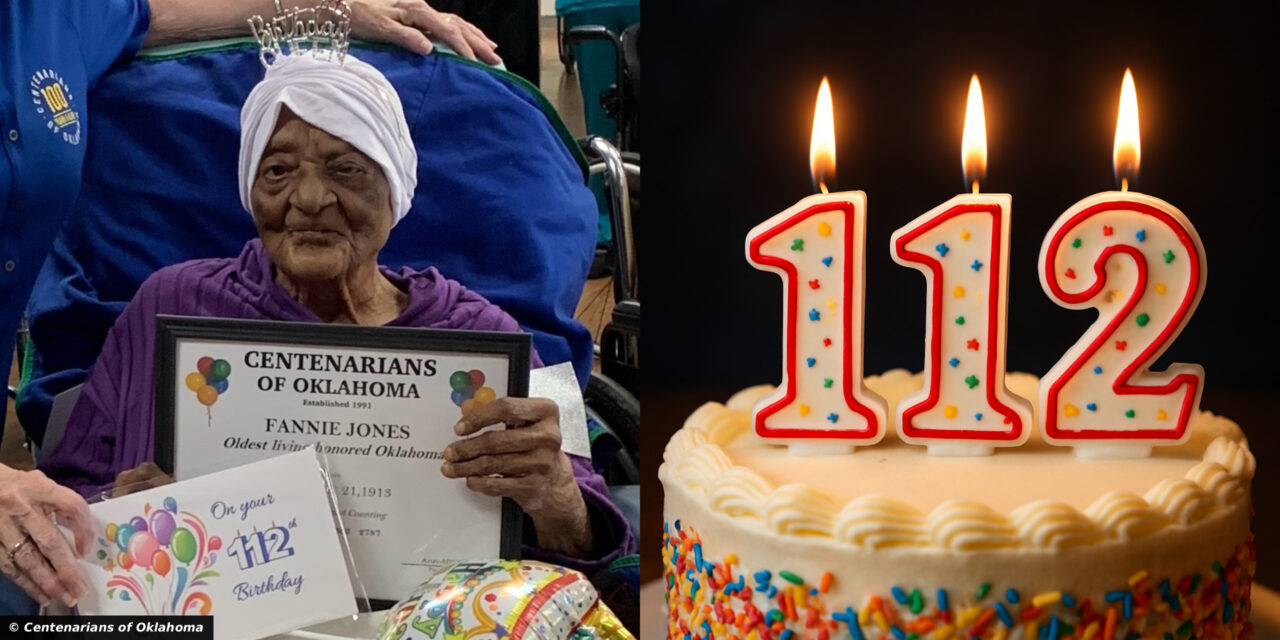 Fannie Jones, Oklahoma’s Oldest Resident, Turns 112