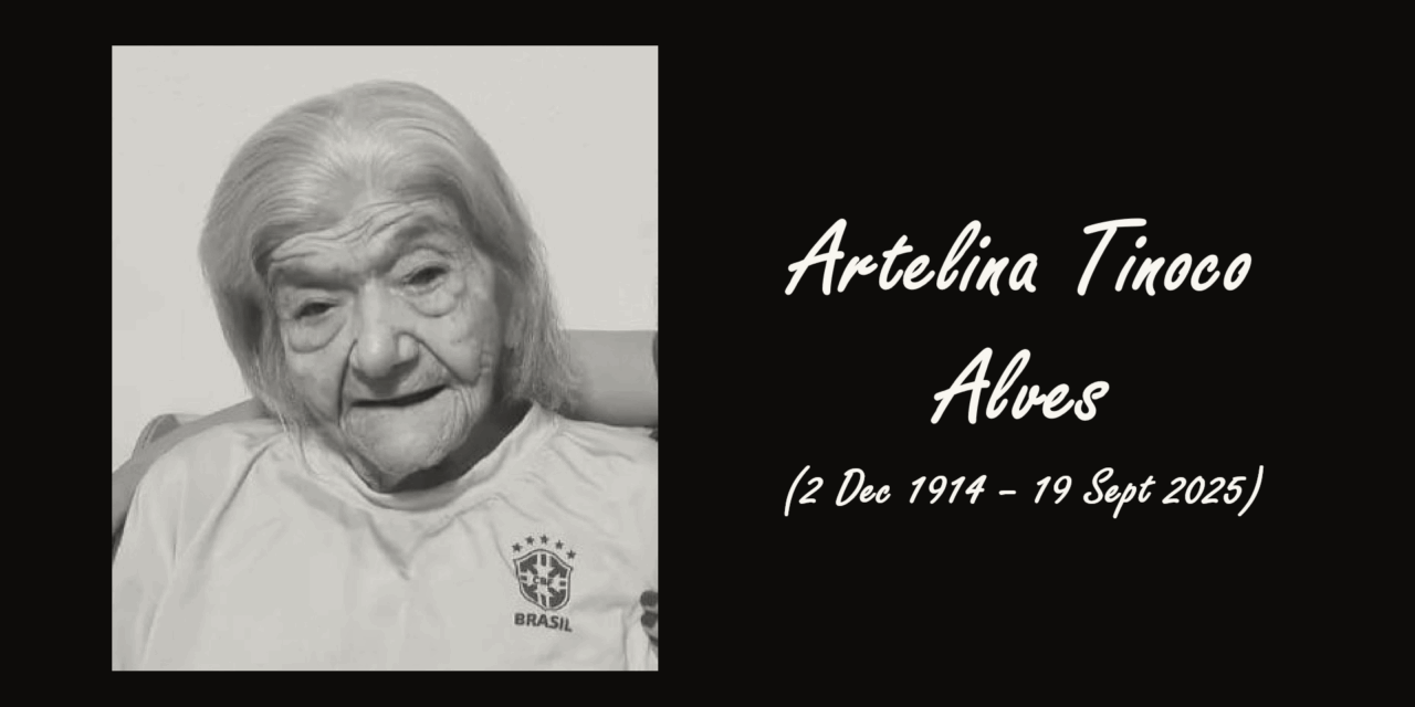 Brazilian Woman Artelina Tinoco Alves Dies at 110