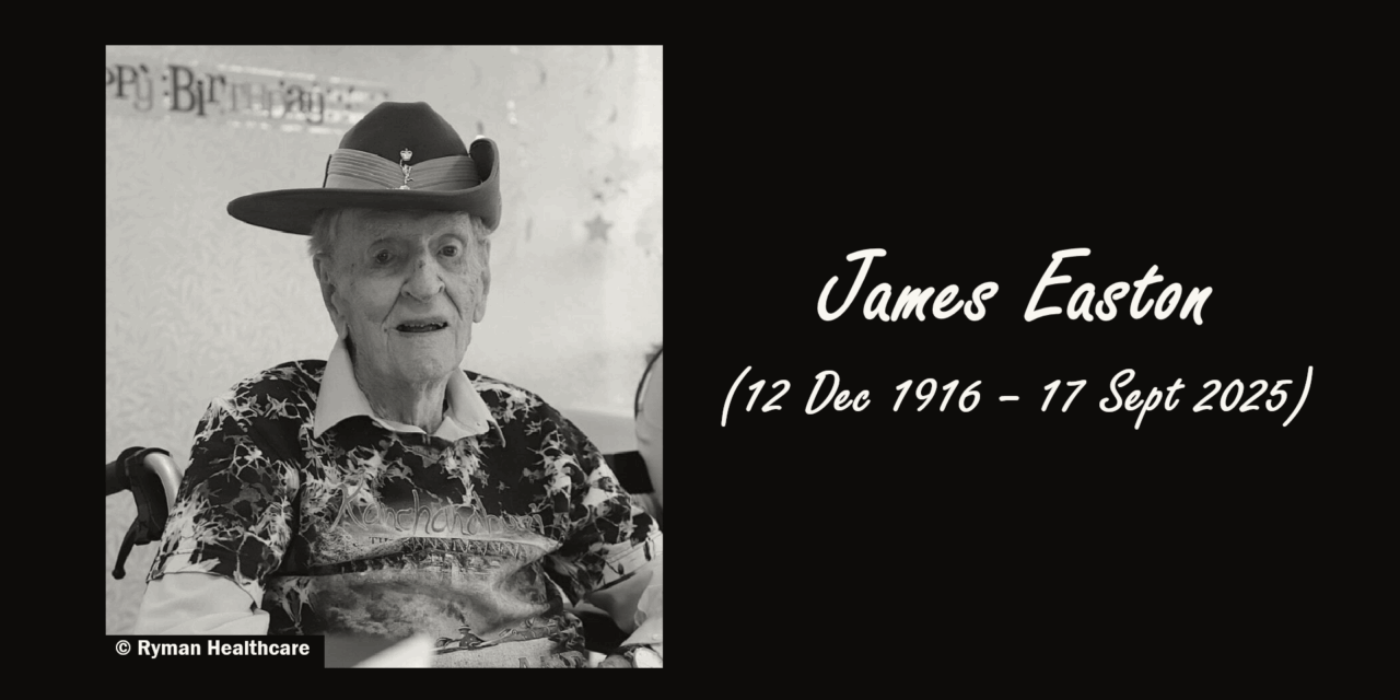 James Easton, New Zealand’s Oldest Man, Dies at 108