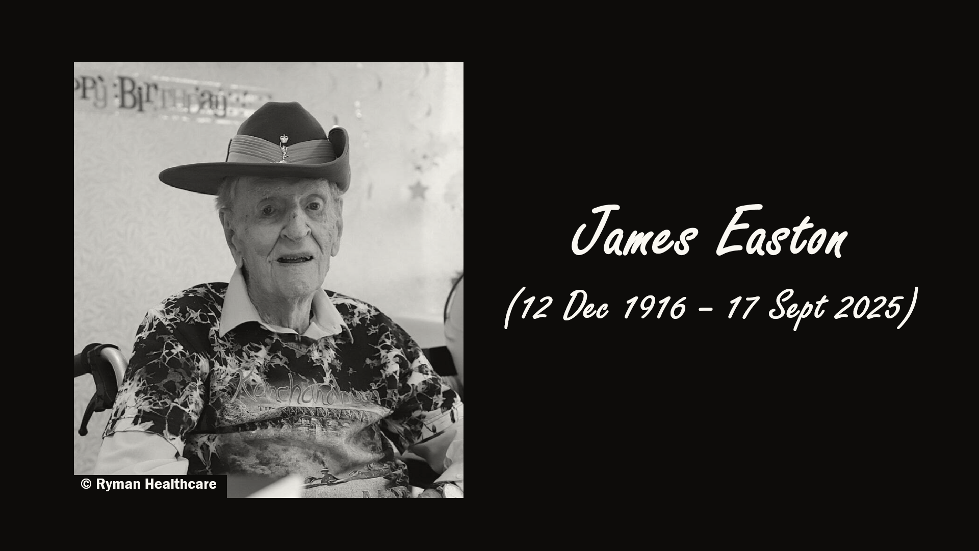 James Easton, New Zealand's Oldest Man, Dies at 108
