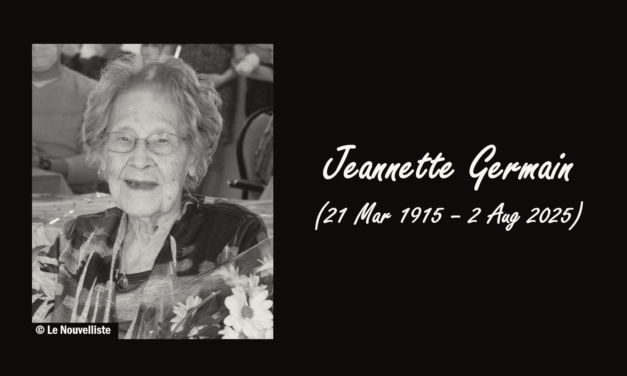 Canadian Woman Jeannette Germain Dies at 110