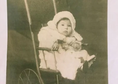 As a baby. (Source: toronto.com)