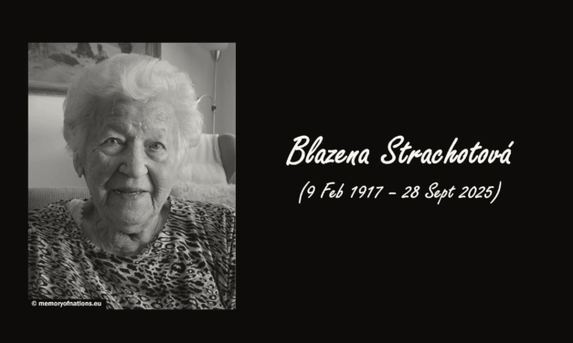 Blažena Strachotová, Czech Republic’s Oldest Person, Dies at 108