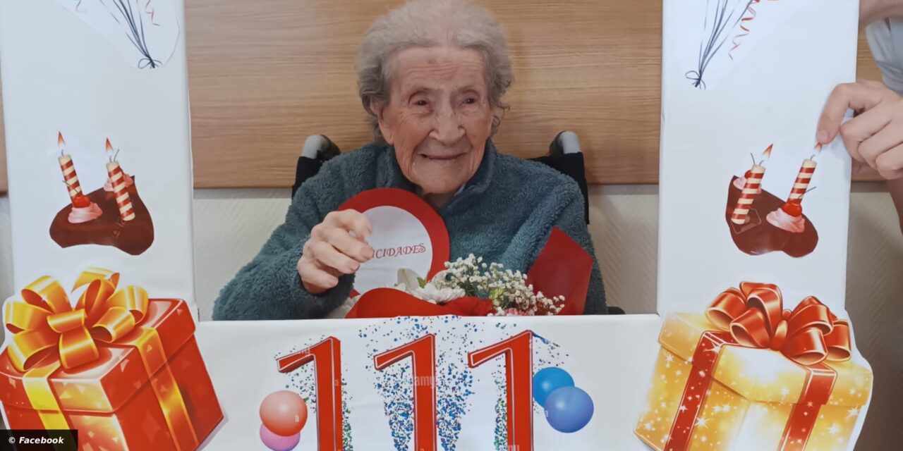 Spanish Woman Crescencia Galán Medina Turns 111