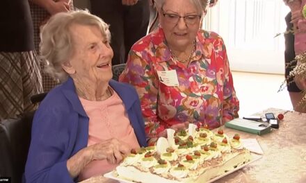 Australian Woman Edie Dryden Turns 110